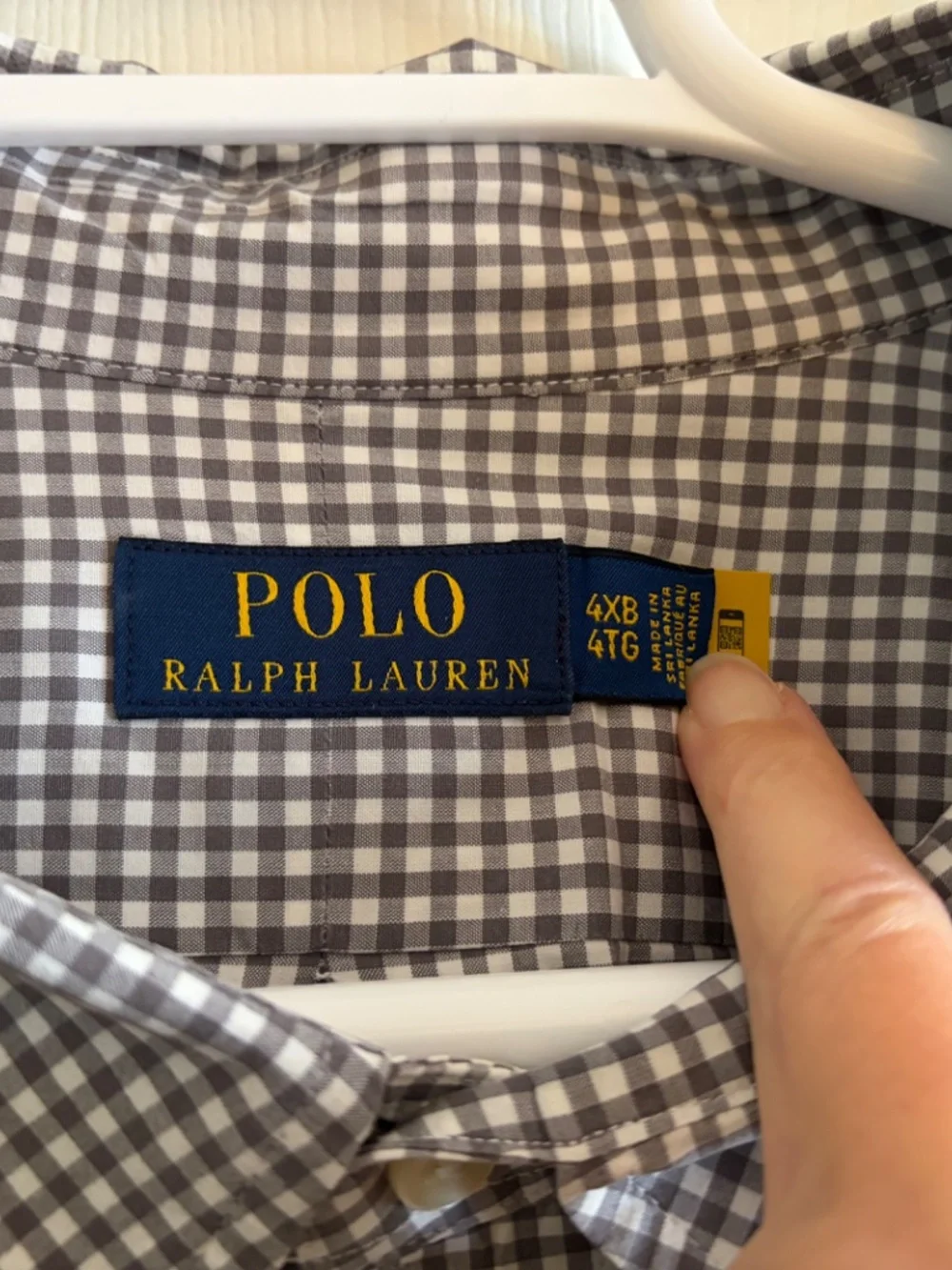 Men’s Ralph Lauren Big & Tall light weight button down shirt 4XB